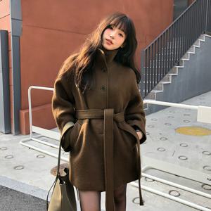 [정가599,000]하이넥 부클 하프코트 OW5WHA560