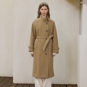 [정가759,000]하이넥 부클 롱코트 OE5WHB630