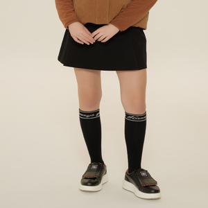 헤지스 골프 여성 [[24FW]] HWSK4D701BK [가격인하]블랙 여성 약기모 뒷플리츠 TR  A라인 스커트