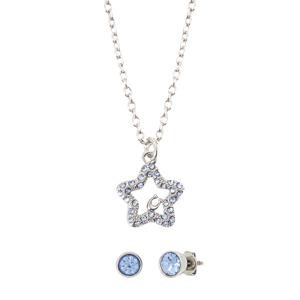 여성 목걸이 귀걸이 세트 493577RHO400