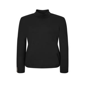 닥스 골프 여성 [[25FW]] DNTS5D902BK [ONLINE EXCLUSIVE] 블랙 숄더 포인트 하이넥 이너