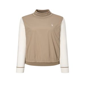 헤지스 골프 여성 [[24FW]] WWSW4D713CM [가격인하][스테디셀러]모크넥 하이브리트 니트 (CAMEL)