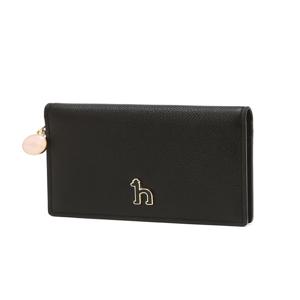헤지스 액세서리 [[25FW]] HIHO5F920BK [ELLA] 블랙 소가죽 참장식 카드지갑