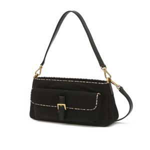 액세서리 여성 [[24FW]] WCBA4F724BK [스테디셀러] 블랙 버클장식 나일론 숄더백