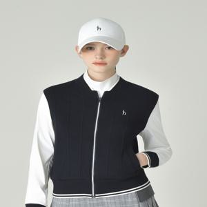 헤지스 골프 여성 [[25FW]] HWSW5C618N3 네이비  여성 스태디움 풀집 니트