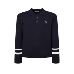 헤지스 골프 남성 [[24FW]] WPSW4D601N3 [가격인하][스테디셀러]로고 라인 폴로 니트 (NAVY)