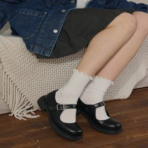 질 바이 질스튜어트 [[26SS]] JLSO6E227BK [조이] 경량 메리제인 로퍼