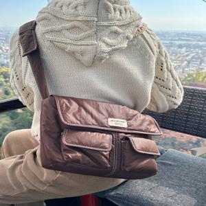 뉴욕 액세서리 [[26SS]] JABA6E952W2 [CLOUD] 클라우드 나일론 숄더 겸 크로스백 다크