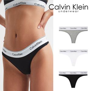 CK 여성 아이콘 코튼 티팬티 QF8518 3종 택1