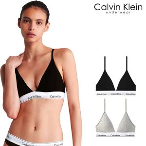 CK 여성 아이콘 코튼 트라이앵글 브라렛 QF8498 2종 택1