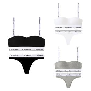 CK 여성 아이콘 코튼 모달 반도 브라+티팬티 세트 QF8497+QF8518 3종 택1