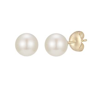 [제이에스티나][롯백정품] MARIEBEL 14K 진주 귀걸이 7mm_JJMBEF9AS664Y4000