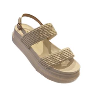 여성 캐주얼 샌들 굽 4CM J1596V_WHITE