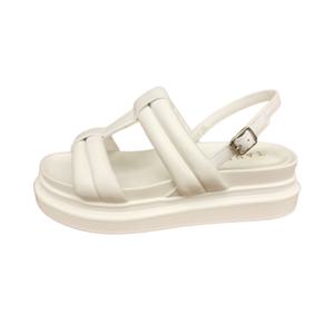 여성 캐주얼 샌들 굽 5CM J1597V_WHITE