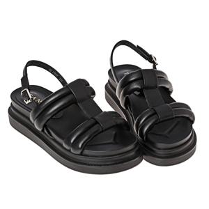 여성 캐주얼 샌들 굽 5CM J1597_BLACK