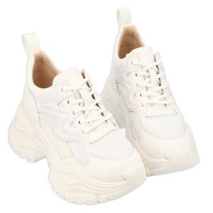 여성어글리스니커즈6센치   J1564V   WHITE