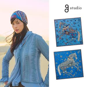 [최화정쇼 매진] 울실크 100% 양면 스카프