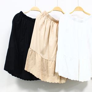 [시골양품점]면 4부 나팔레이스속바지[EM3132]잠옷바지,레이어