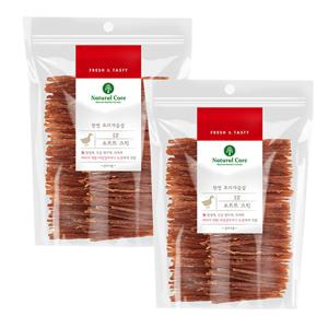 네츄럴코어 오리소프트스틱 180g x2개 천연간식