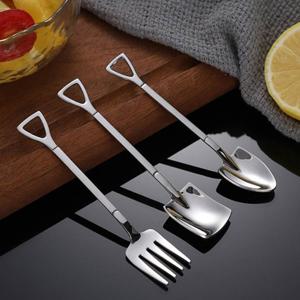 (1+1+1) 홈카페 티스푼 세트 올스텐 커트러리 수저 과일 포크 디저트 커피 아이스크림 미니 숟가락 답례품 집들이 선물 인테리어