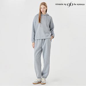 정상가:99,000원｜기모 후드 조거 팬츠 셋업 (NO4OW004L0)