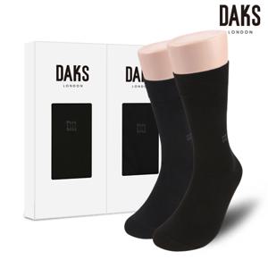 양말 남성 2족 선물세트 장목 무지 24330