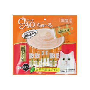 SC-128 챠오츄르 닭가슴살&해물 믹스 14G 20개