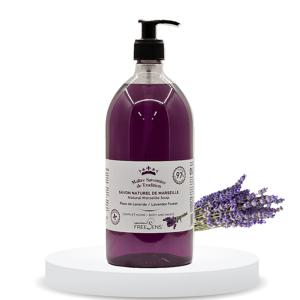 프리젠 사봉 드 마르세유 리퀴드솝 핸드 앤 바디워시 1000ml - 라벤더