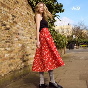 25SS 바이에딧 콜라보 데이지 롱 스커트