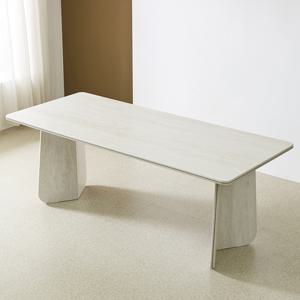 부에나 스톤 마블 포세린 세라믹 6인 8인 식탁 테이블 200cm