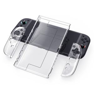 닌텐도 스위치2 전용 투명 실리콘 젤리 조이콘 분리형 풀커버 케이스 NS-7808