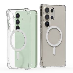 제이콥맥세이프방탄젤리케이스 갤럭시S25플러스 SM-S936N 방탄클리어캡슐 클리어범퍼