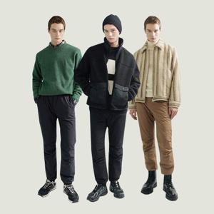 [하프클럽] 25FW 남성 보아퍼 패딩 팬츠 3종