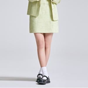 [최초가 39,900원]  트위드 미니 스커트_SPWHB24W91-T