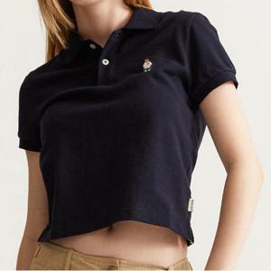 스티브 크롭 PQ 반팔 카라티 (WHHAD2415F-T)