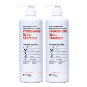1+1 비오틴 카페인 프로틴 프로패셔널 스칼프 탈모 샴푸 대용량 1000ml 1+1/카페인/단백질