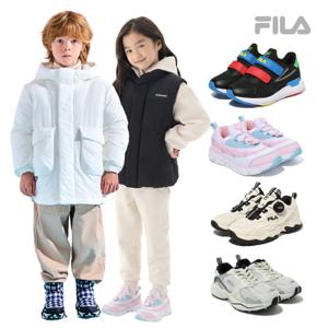 ~69%OFF 휠라키즈 아동화/ 구스다운/ 상하세트/ 셋업 외 겨울 베스트템 모음 16+4%쿠폰