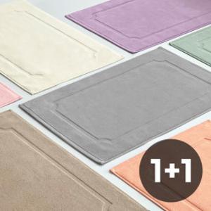 (12월/단독초특가) 1+1 빨아쓰는 면규조토 발매트/욕실 주방 미끄럼방지/호텔매트 욕실매트 발수건 수건