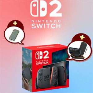 닌텐도 스위치2 본체 WOW ( 전용파우치 + 극세사 융 )