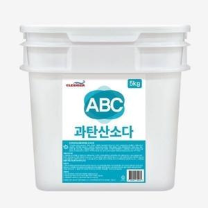 (런칭 특가) ABC 천연세제 과탄산소다 5kg 1개입 + 계량스푼 / 만능세제 산성세제로 강력한 표백