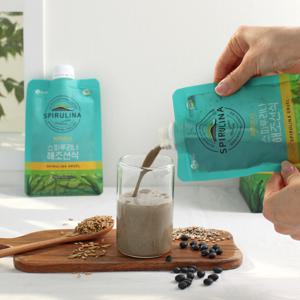 제주 해조선식 아침 식사대용 단백질 선식 파우치 한끼 쉐이크 40g 5포