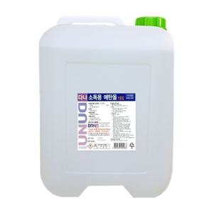 다나제약 소독용 에탄올 18L 알코올83% 대용량 소독제