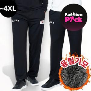 (패션픽)(15%)macci (마찌) 히트포뮬러 ROKA 코리아 아미 보아털 기모 로카 긴바지 트레이닝 바지 (정품)