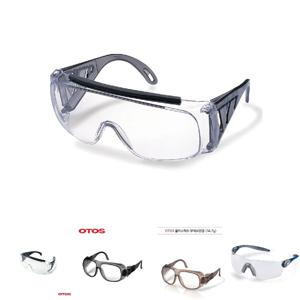 오토스-넓은 시야확보 일안렌즈 안전보안경 B-618A-PU포장 안경겸착용 (1EA)/고투명보호마스크/공업용