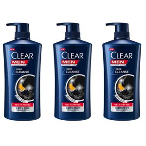 클리어샴푸 맨 딥클린 650ml x 3개 /도브샴푸 린스