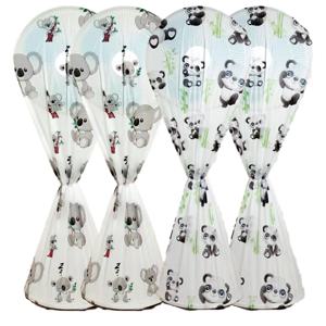 1+1+1+1 동물 캐릭터 선풍기 커버 대형 스판 보관함 먼지 덮개 망 1+1+1+1