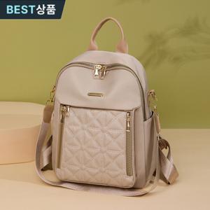 신품 초경량 여성 퀼팅백팩 명품 가벼운 직장인 대학생 어머니 방수백팩 대용량 방수 백팩 데일리 여행용