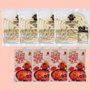 신대장떡볶이4팩 230g 맛별선택 1인분4팩 떡볶이 1인분(230g) 최저가 4팩구성
