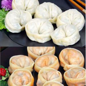 맑은농가 고기손만두1봉+김치손만두1봉 2.8KG (50+50  100ea)/해썹식품 영양간식