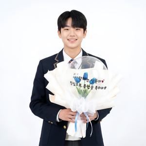 레터링꽃풍선 졸업식꽃다발 기념일 축하꽃선물 LED 용돈풍선